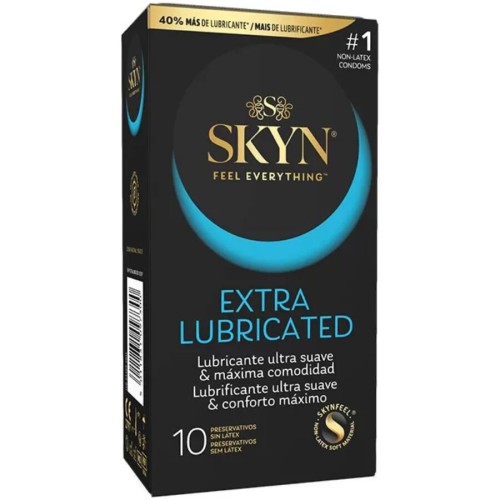 SKYN - PRÃSERVATIF EXTRA LUBRIFIÃ 10 UNITÃS